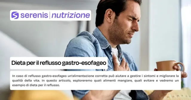 Esempio di menù settimanale di dieta per il reflusso gastro-esofageo