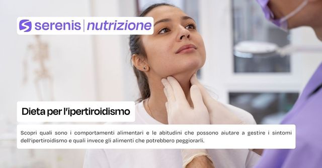 Dieta per l'ipertiroidismo
