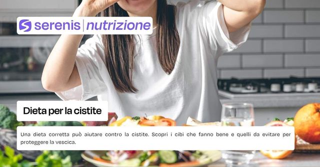 Dieta per la cistite