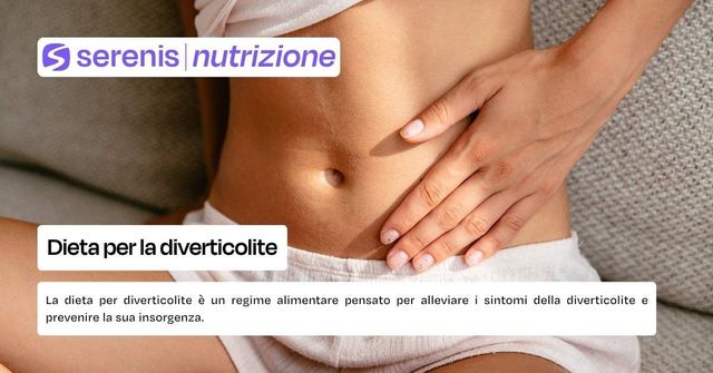 Dieta per la diverticolite