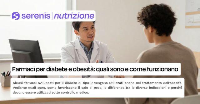 Farmaci per diabete e obesità utilizzati nella gestione del peso