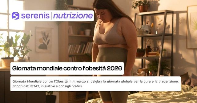Giornata mondiale contro l’obesità 2026