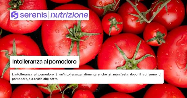 Intolleranza al pomodoro