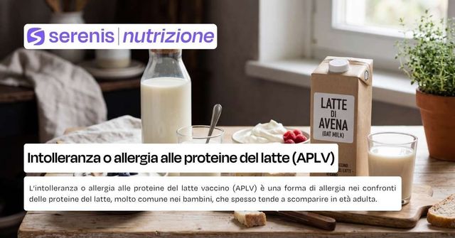 Intolleranza o allergia alle proteine del latte vaccino