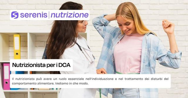 Nutrizionista per i disturbi alimentari