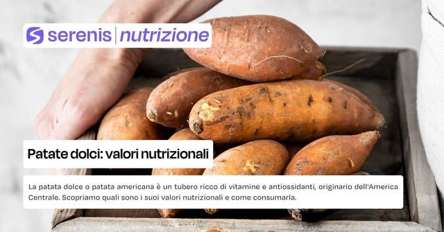 Patate dolci o patate americane