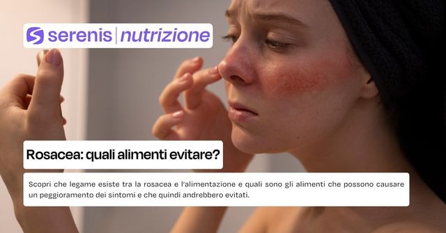 Rosacea e alimentazione