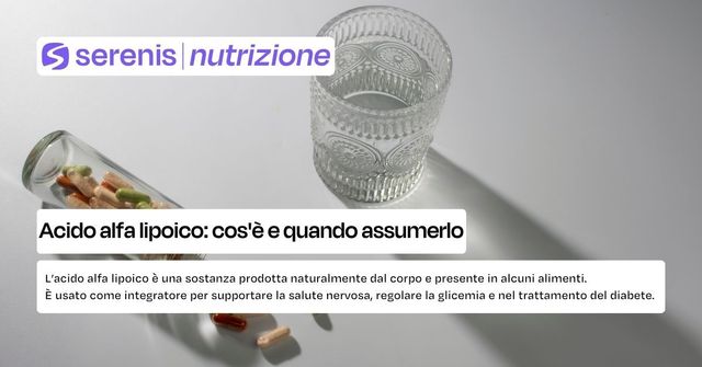acido alfa lipoico