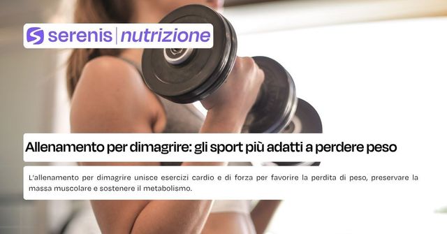 allenamento per dimagrire