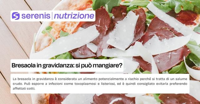 bresaola in gravidanza