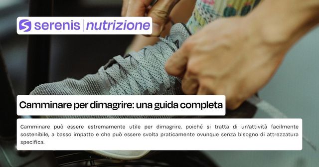 camminare per dimagrire