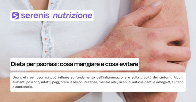 dieta per psoriasi