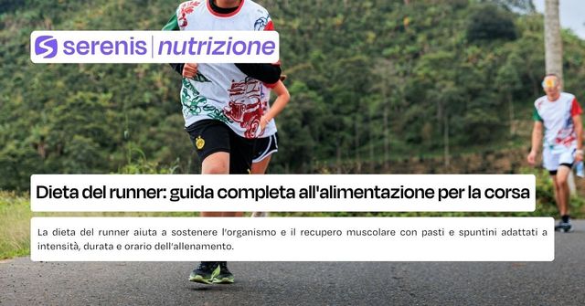 dieta runner
