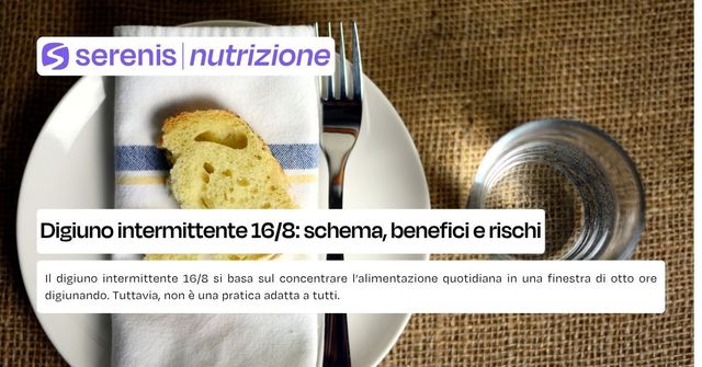 digiuno intermittente 16/8