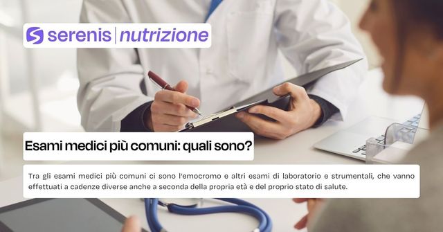 esami medici più comuni