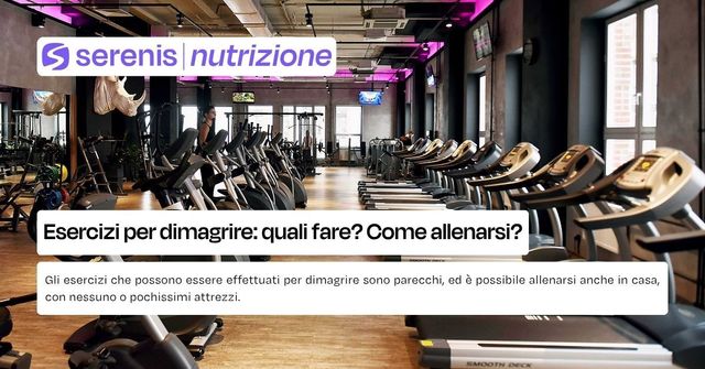 esercizi per dimagrire