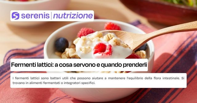 fermenti lattici
