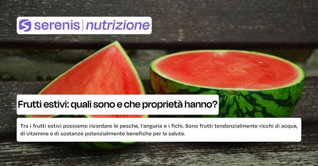 frutta estiva