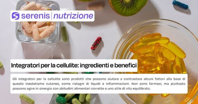 integratori cellulite