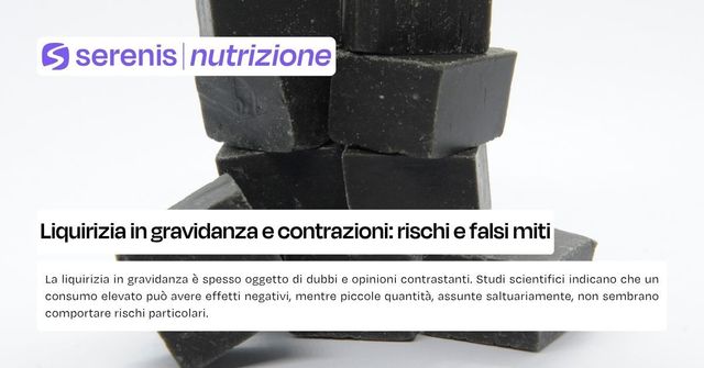 liquirizia in gravidanza