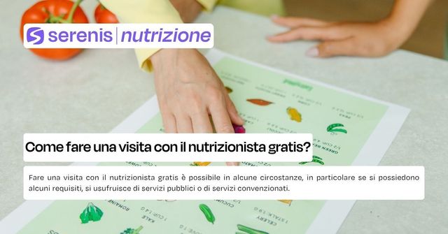 nutrizionista gratis