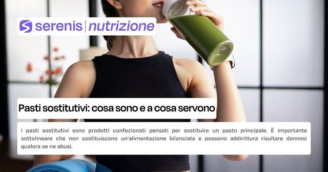 pasti sostitutivi