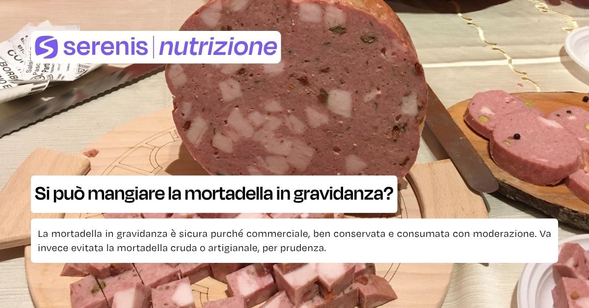 mortadella in gravidanza