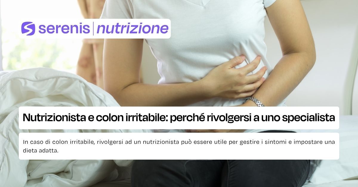 nutrizionista colon irritabile