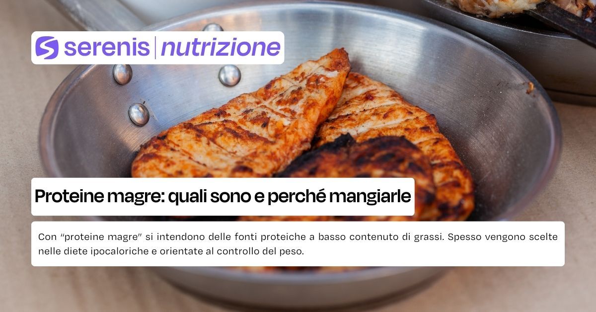 proteine magre