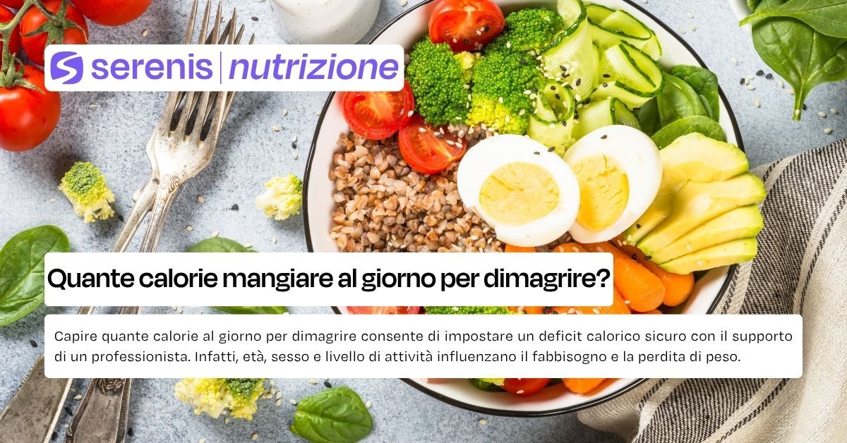 quante calorie al giorno per dimagrire