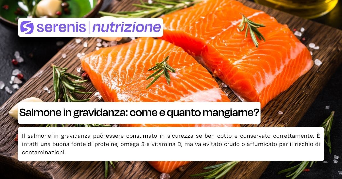 salmone in gravidanza