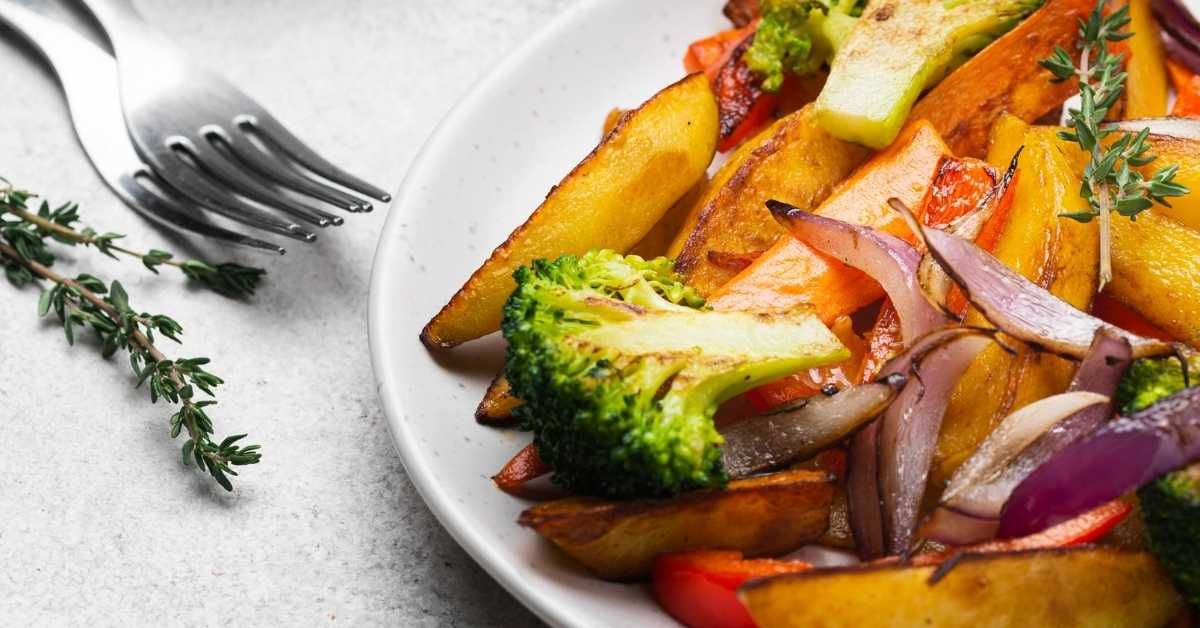 verdure in friggitrice ad aria senza olio