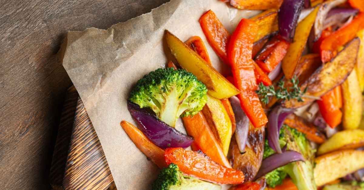 verdure in friggitrice ad aria temperatura