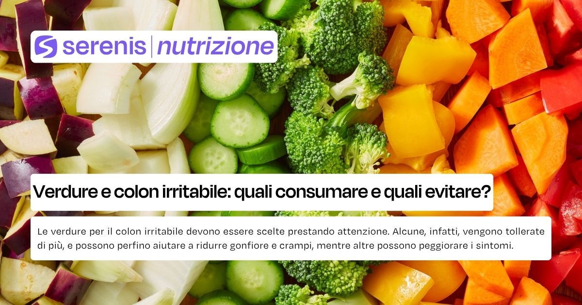 verdure per colon irritabile