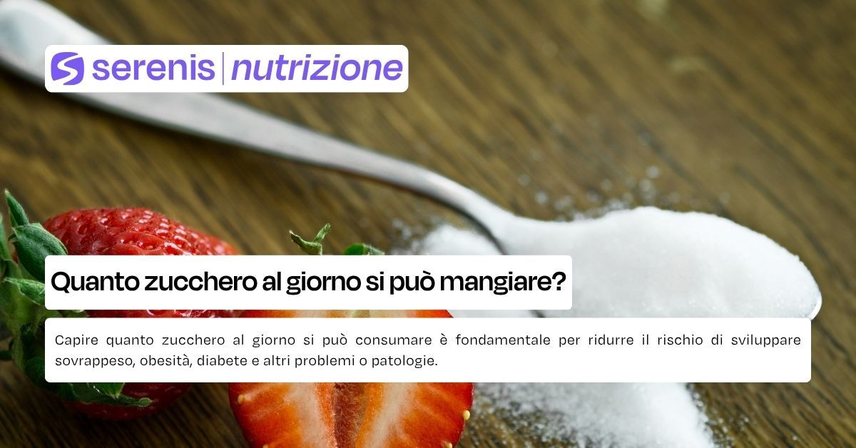 quanto zucchero al giorno