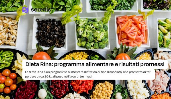 Dieta Rina: il programma alimentare e i risultati promessi