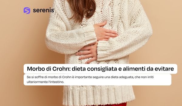 Morbo di Crohn: dieta consigliata e alimenti da evitare