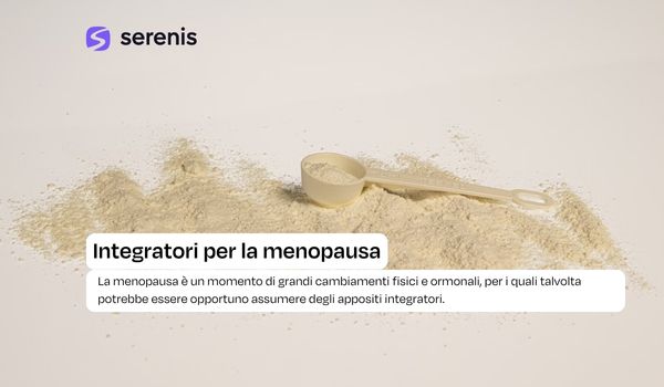 Integratori menopausa