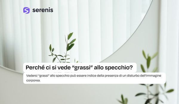 vedersi grassi allo specchio