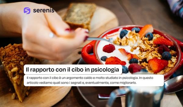 Rapporto con il cibo