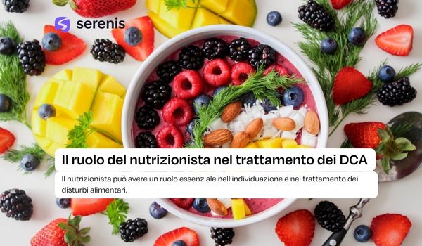 Nutrizionista e DCA