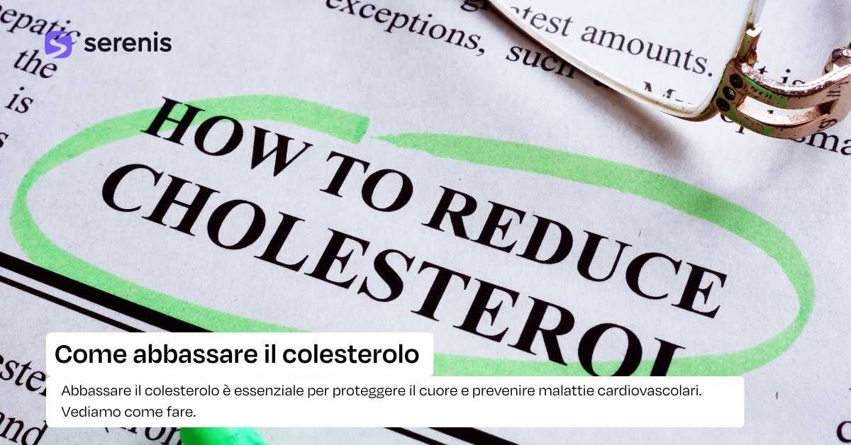 Come abbassare il colesterolo