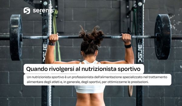 Quando rivolgersi al nutrizionista sportivo