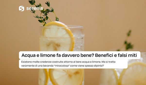 acqua e limone