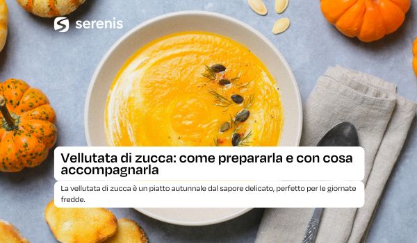 vellutata di zucca